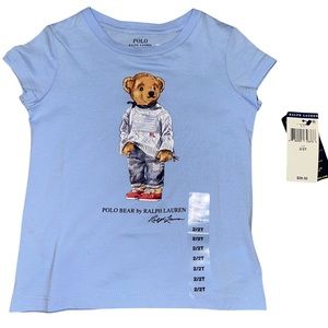 NWT Polo Bear Cotton Jersey Tee